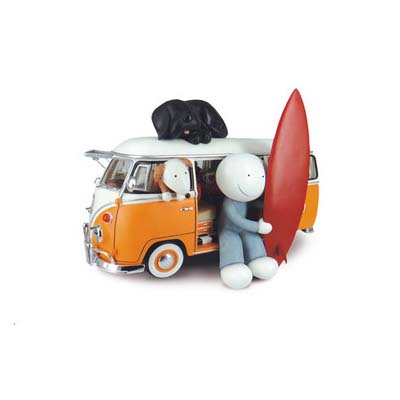 Beach Bum Sculpture by Doug Hyde