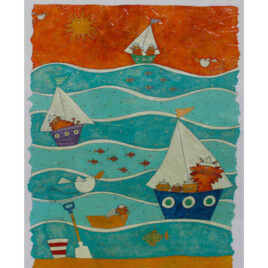 Ocean Waters By Helen Rhodes X