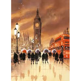 Reflections In The Rain By Peter Rodgers X