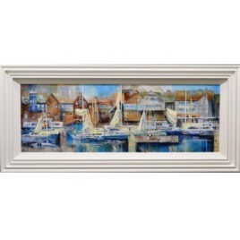 Thames Moorings, by Veronica Benoni