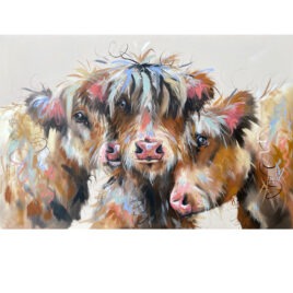Highland Huddle, by Ashley Saunders